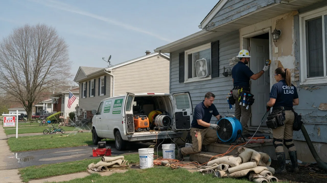 Flood Cleanup in Spearsville, LA near me