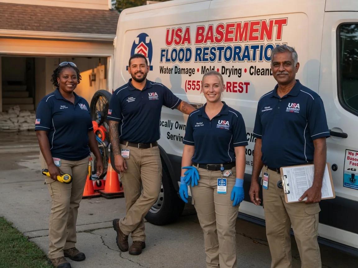 Basement Flood Cleanup company in Spearsville, LA