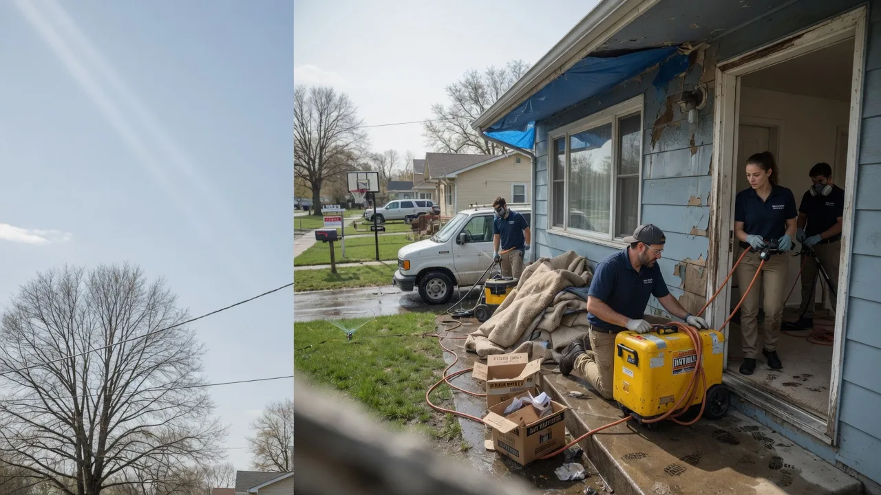 Basement Flood Cleanup in Spearsville, LA near me